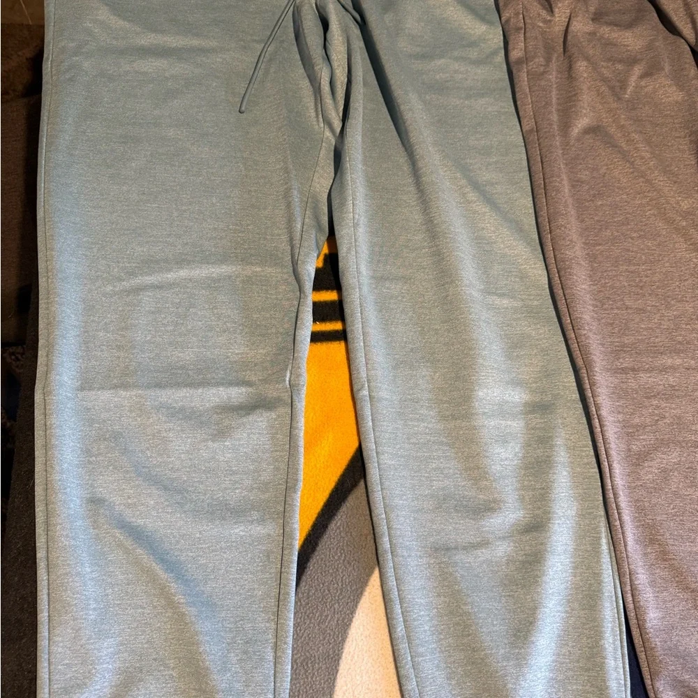 Ben Hogans Athletic Works Gray and Smoke Blue Performance Pants